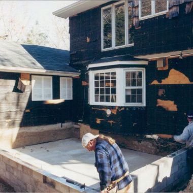 White Kitchen Extension-5